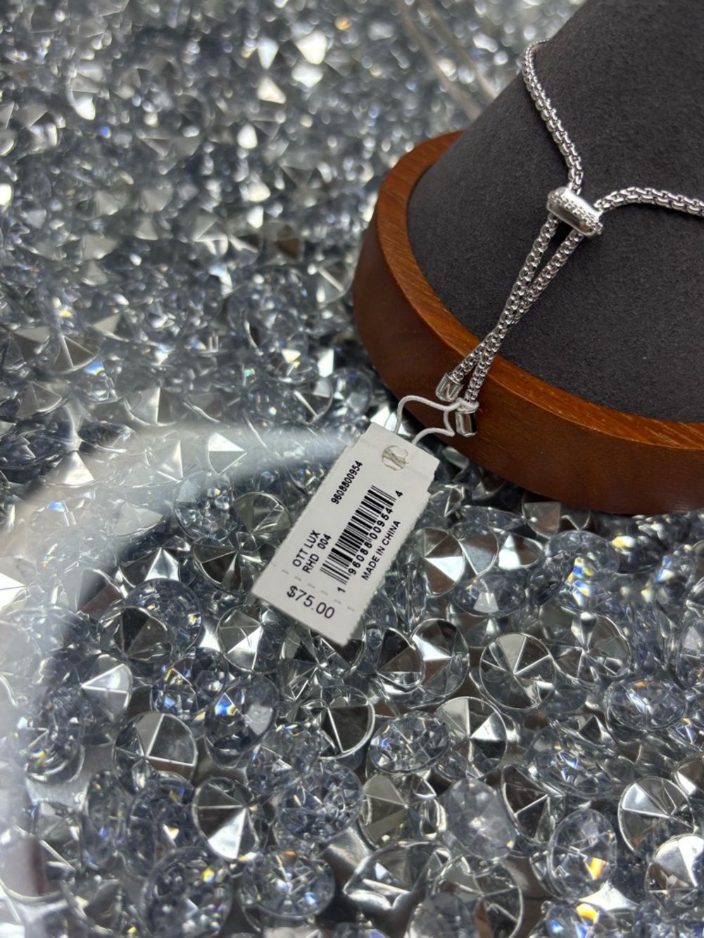 Kendra Scott Silver Textured Bangle Bracelet - Picture 5 of 9